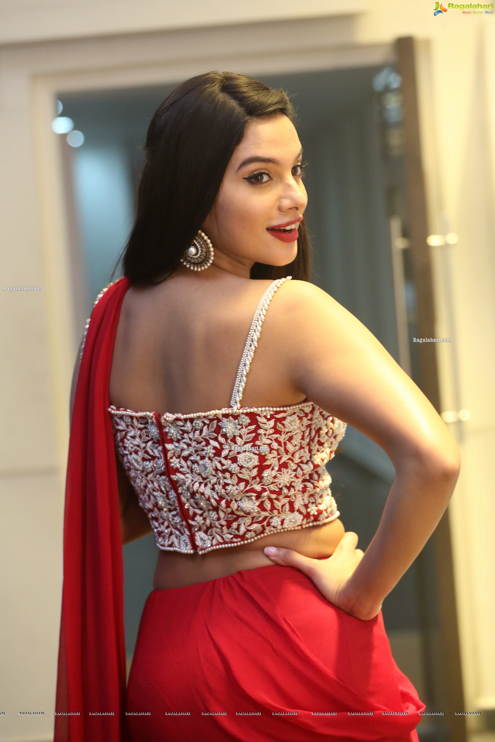 Tanya Hope at Disco Raja Pre-Release Event - HD Gallery