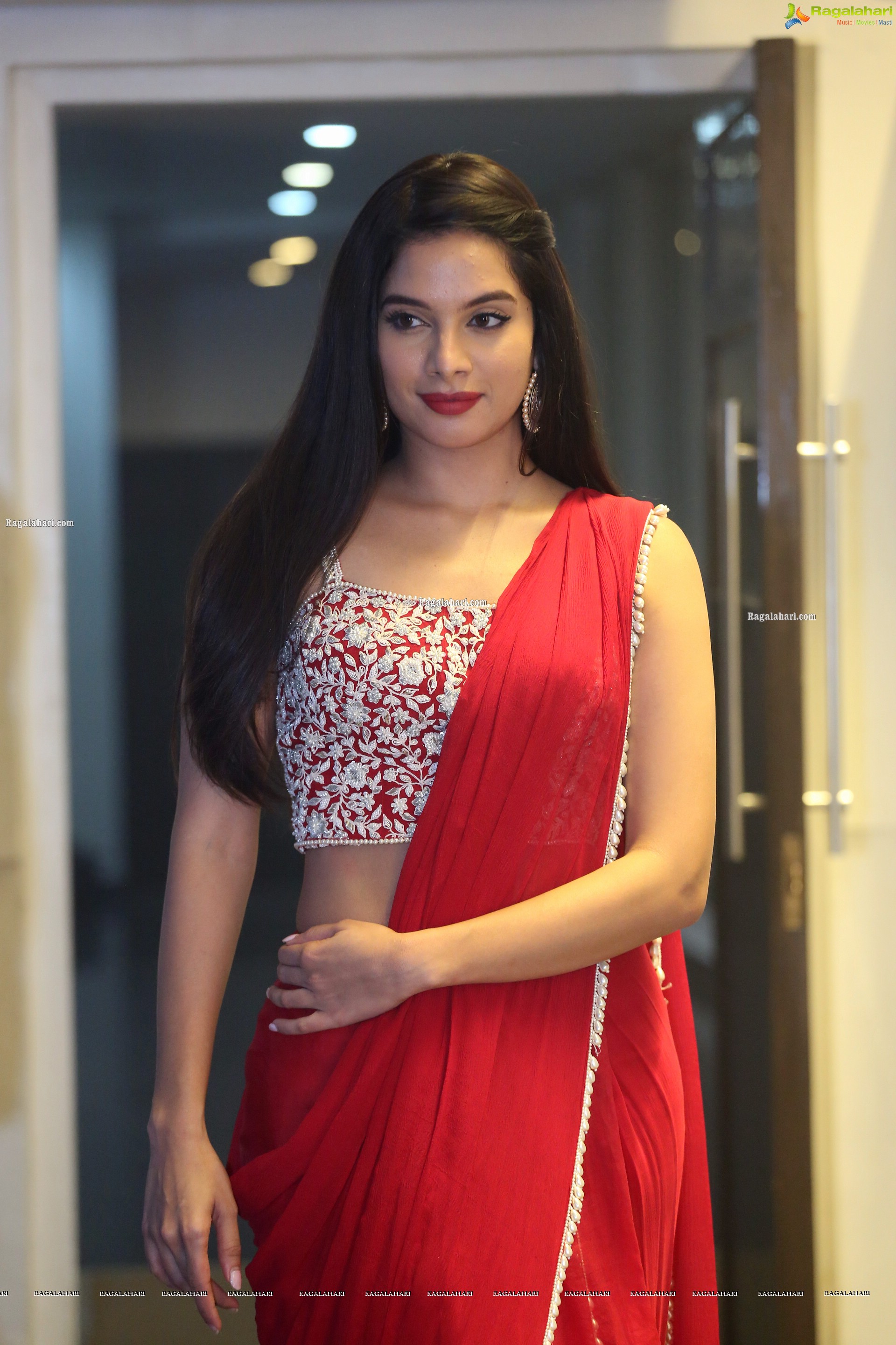 Tanya Hope at Disco Raja Pre-Release Event - HD Gallery