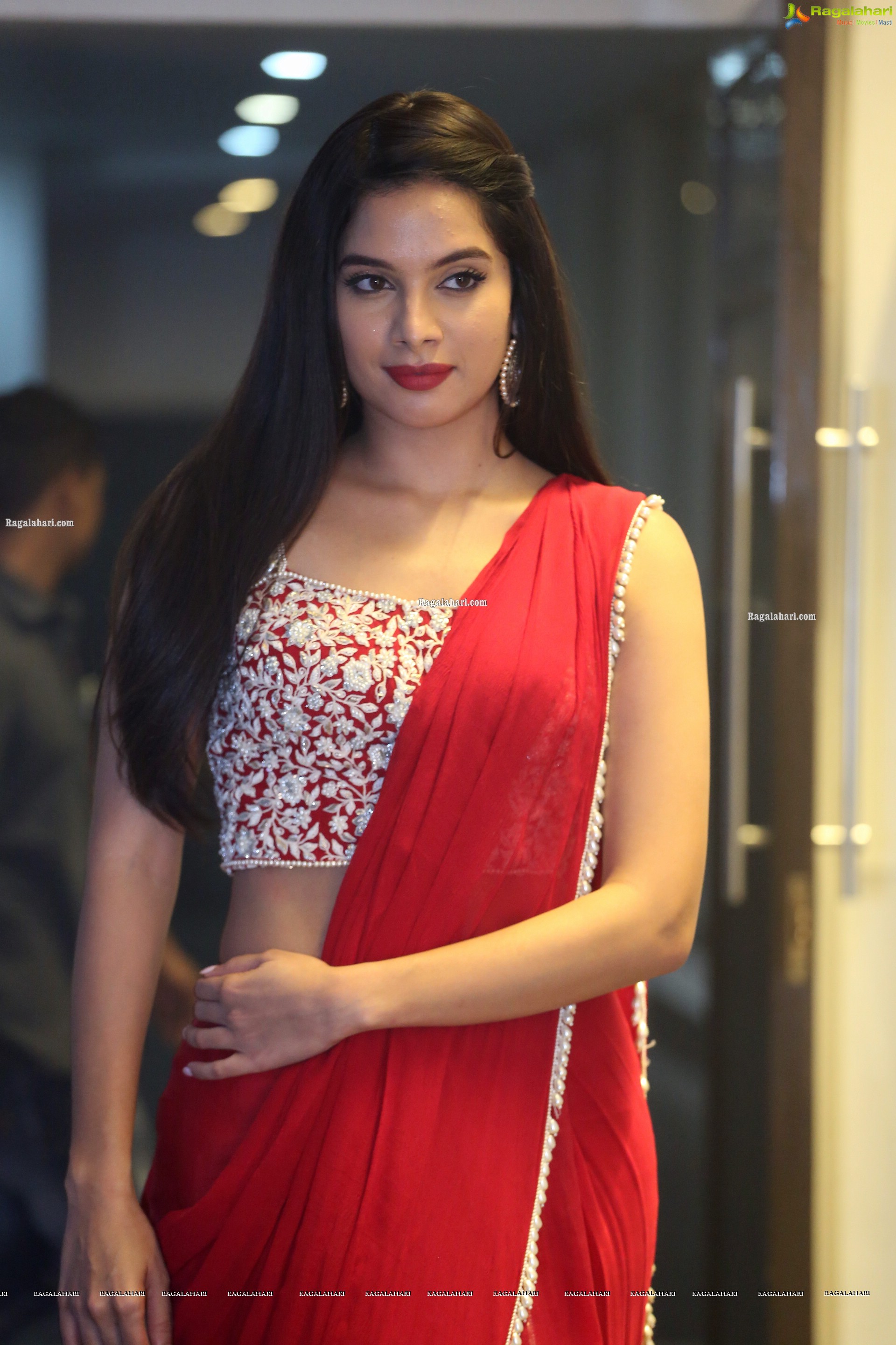 Tanya Hope at Disco Raja Pre-Release Event - HD Gallery