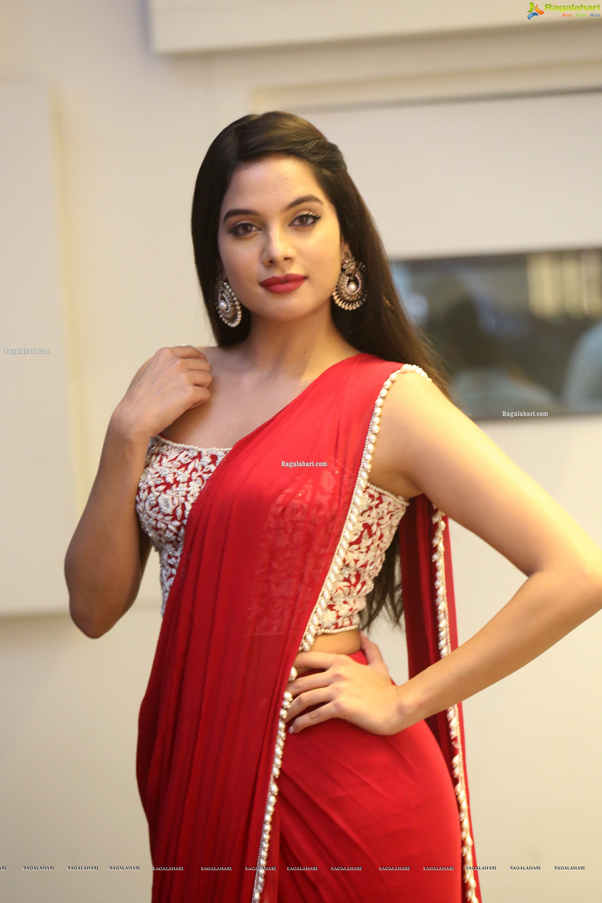 Tanya Hope at Disco Raja Pre-Release Event - HD Gallery