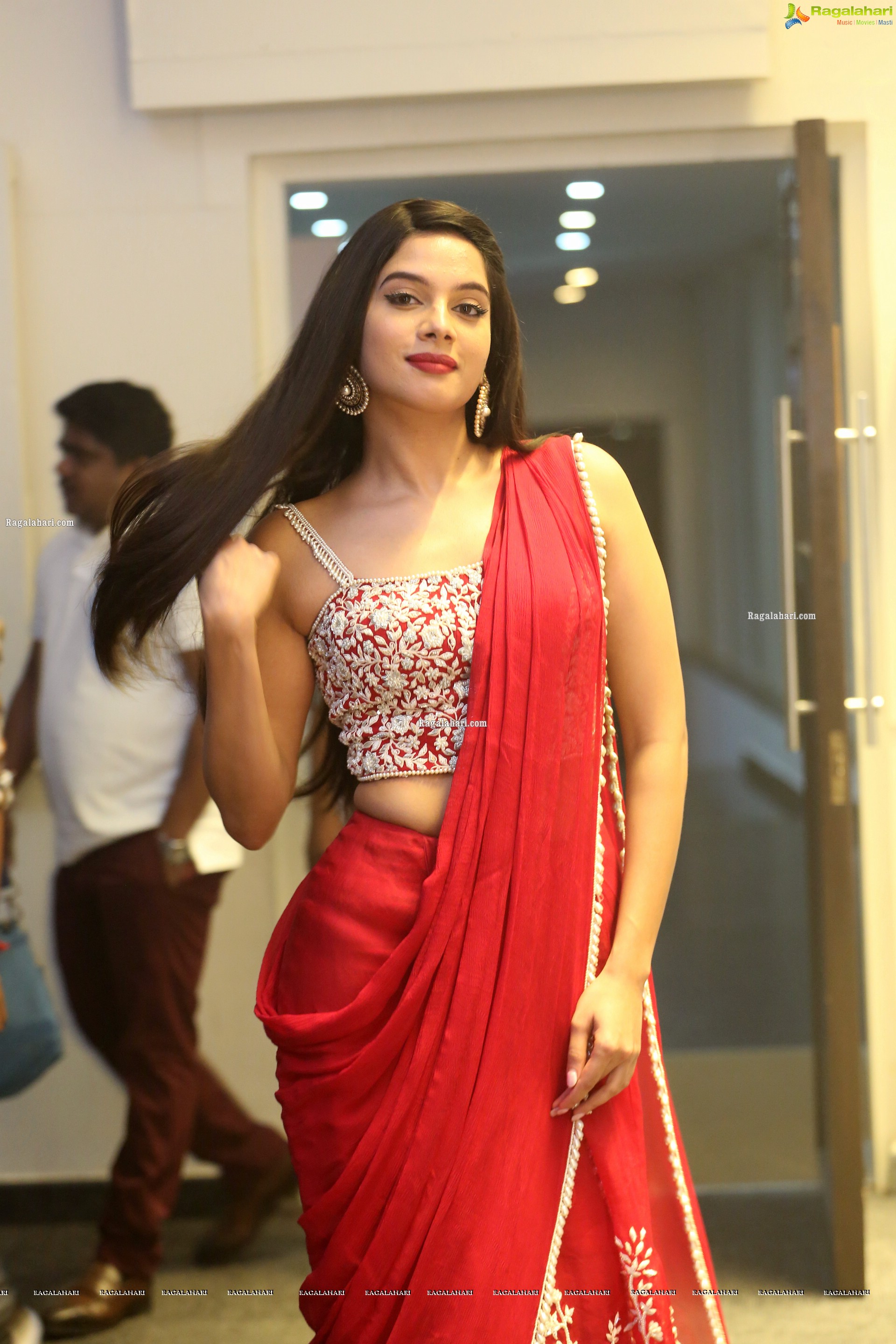 Tanya Hope at Disco Raja Pre-Release Event - HD Gallery