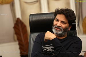 Trivikram Srinivas at Ala Vaikuntapuramlo Press Meet