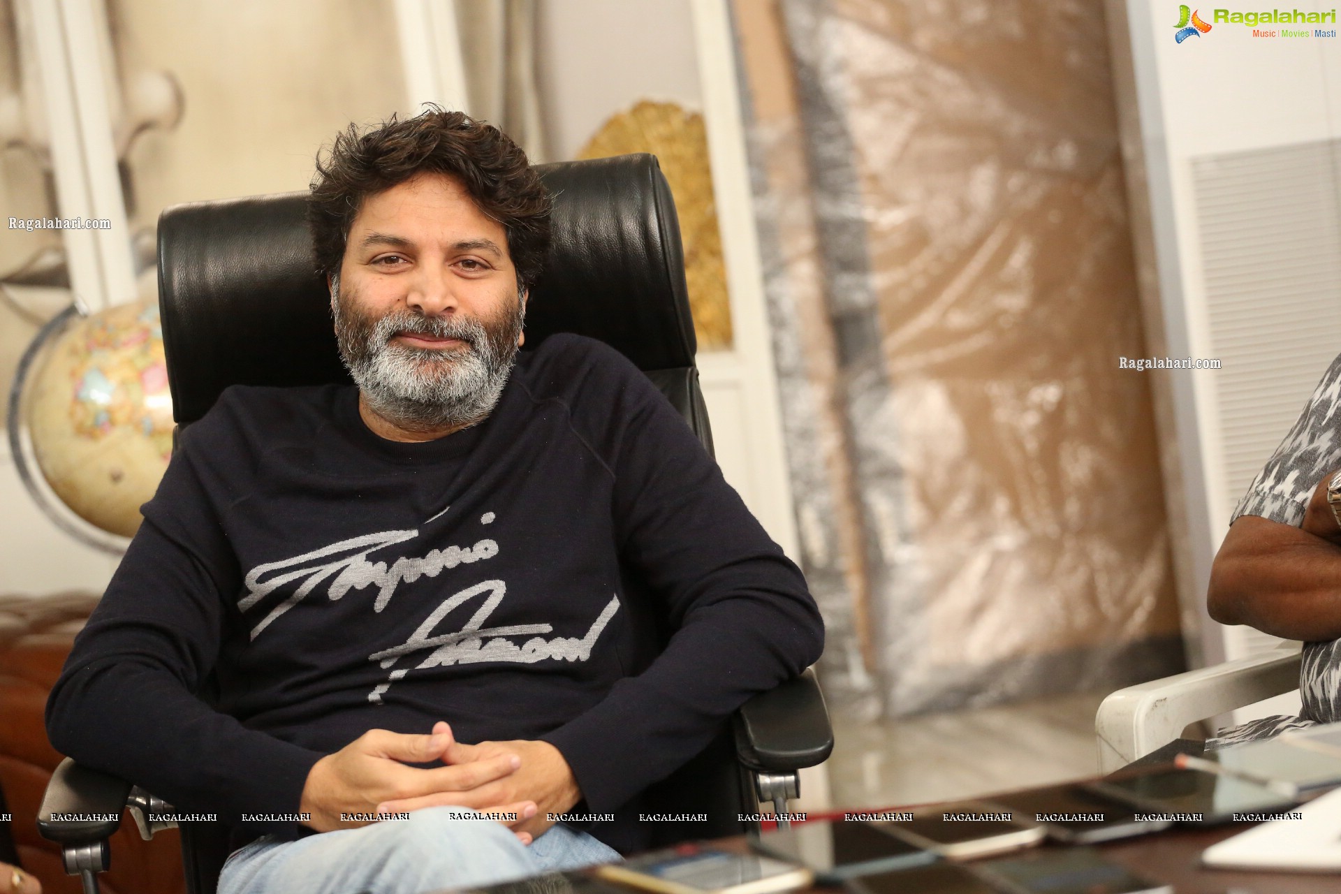 Trivikram Srinivas at Ala Vaikuntapuramlo Press Meet