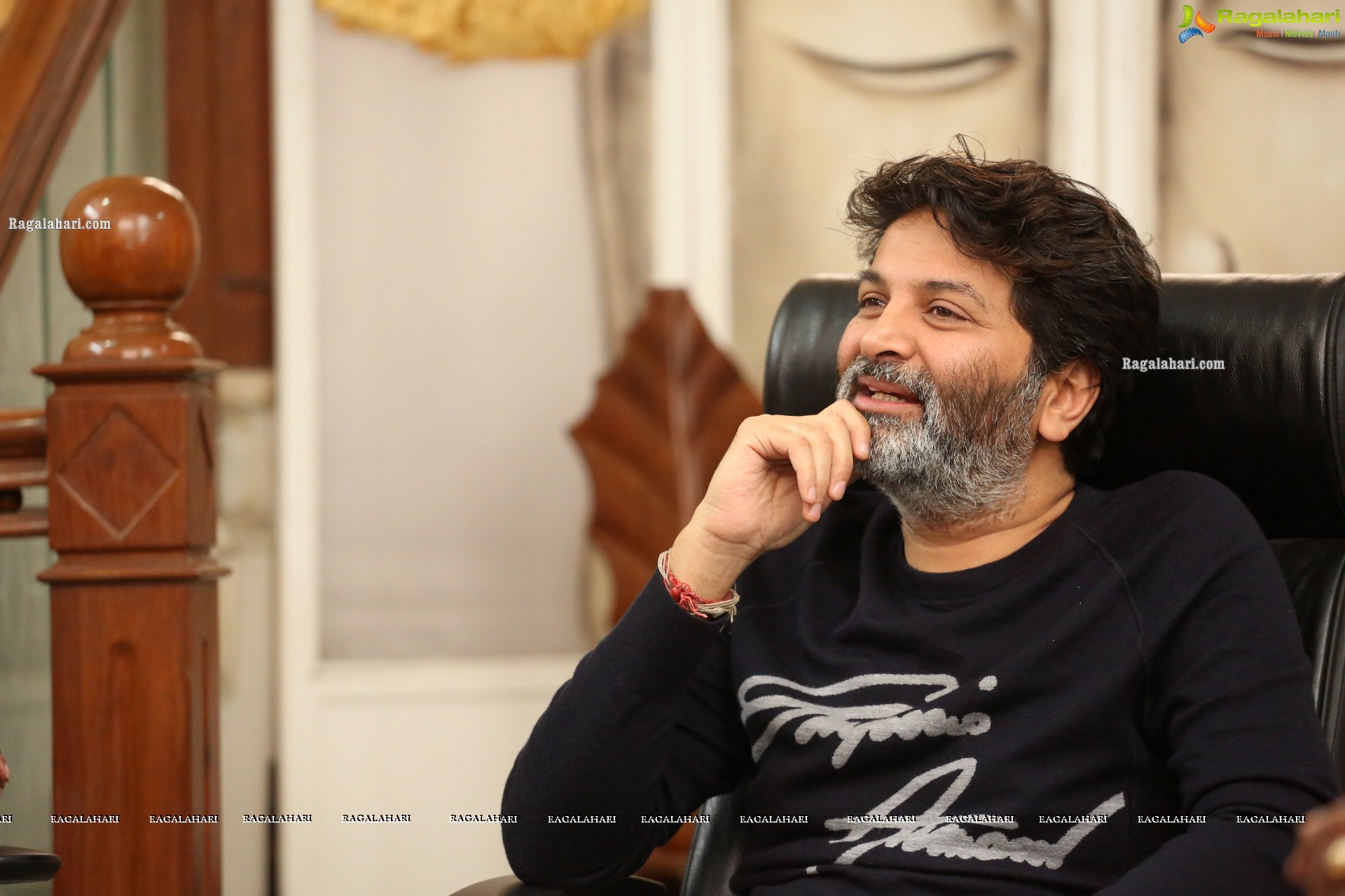 Trivikram Srinivas at Ala Vaikuntapuramlo Press Meet