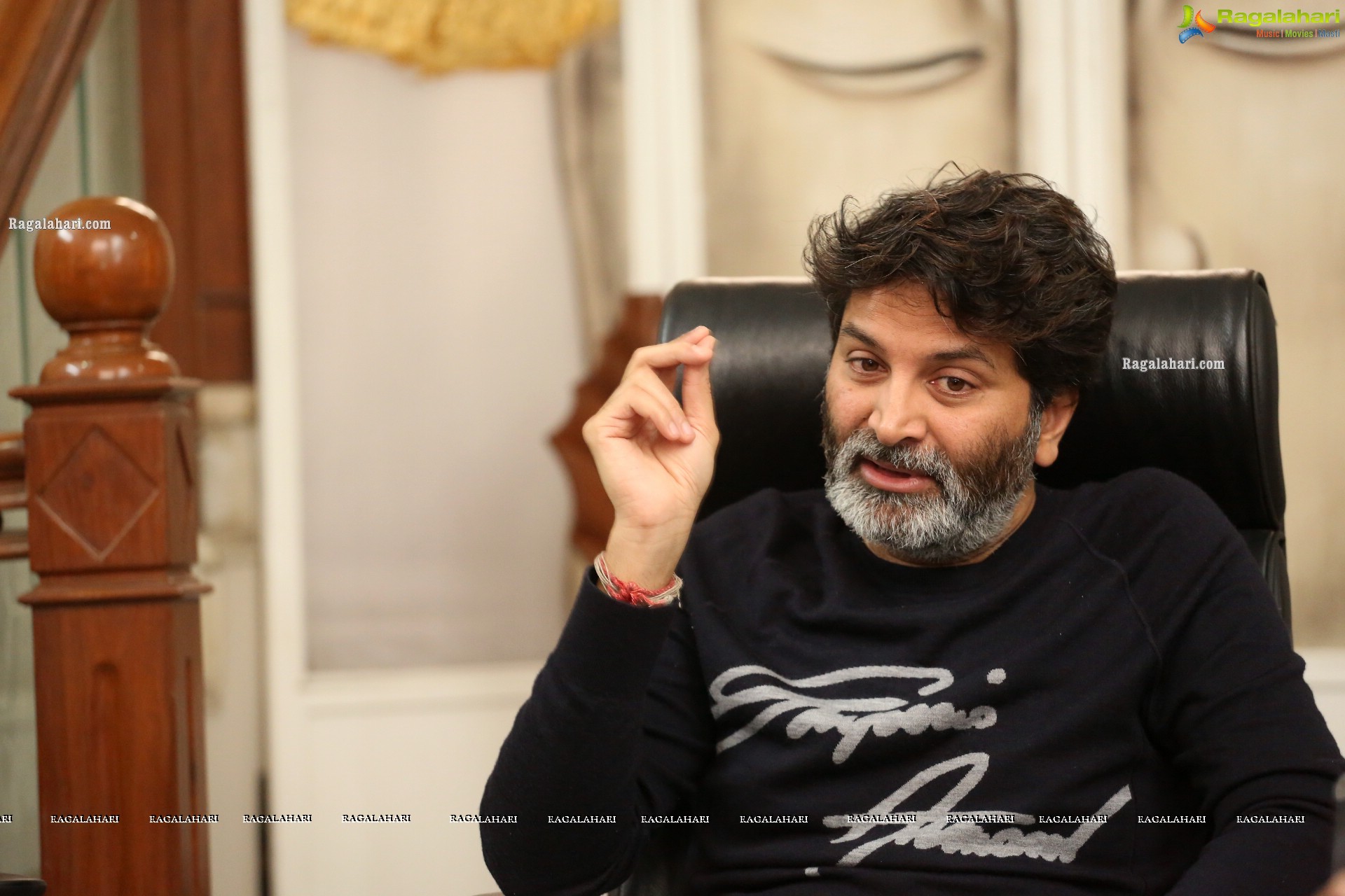 Trivikram Srinivas at Ala Vaikuntapuramlo Press Meet