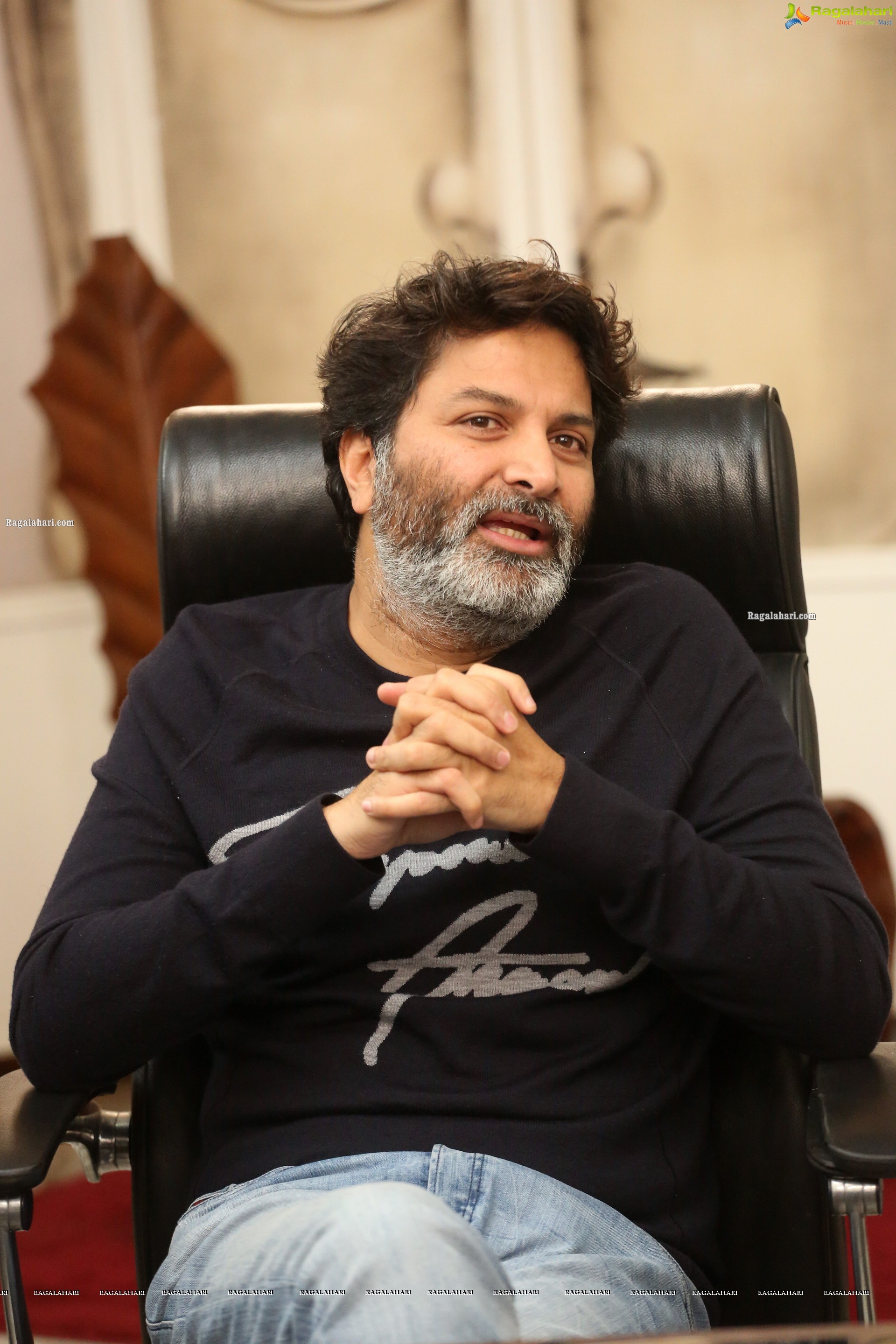 Trivikram Srinivas at Ala Vaikuntapuramlo Press Meet