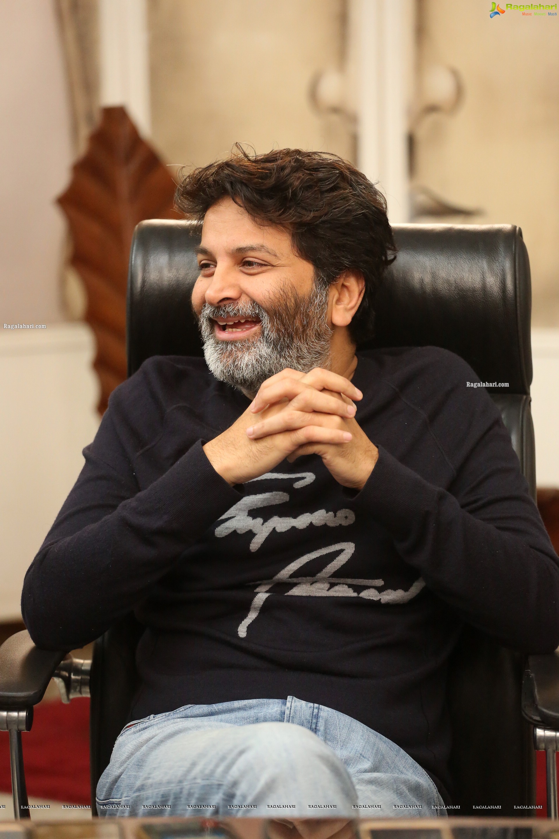 Trivikram Srinivas at Ala Vaikuntapuramlo Press Meet