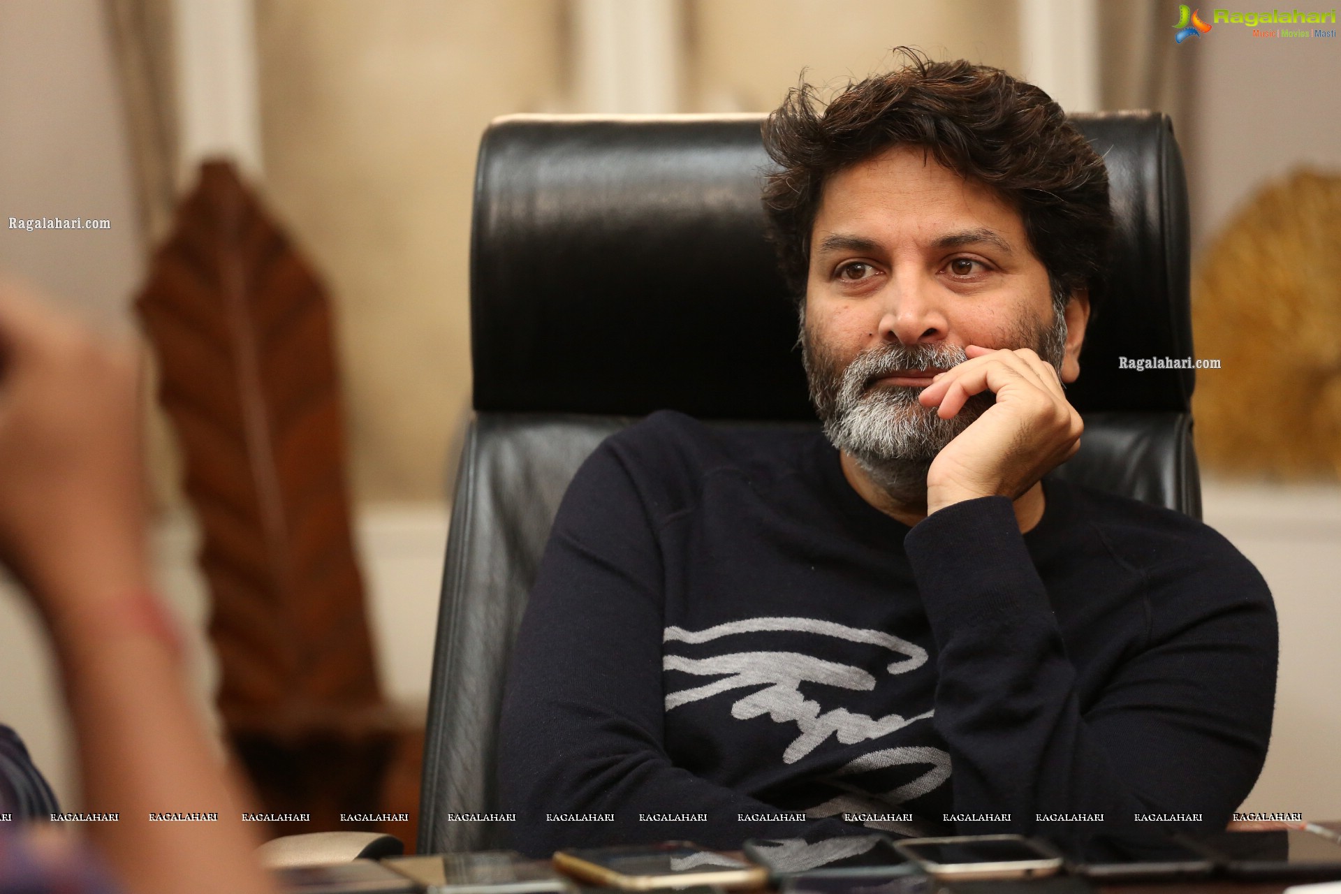 Trivikram Srinivas at Ala Vaikuntapuramlo Press Meet