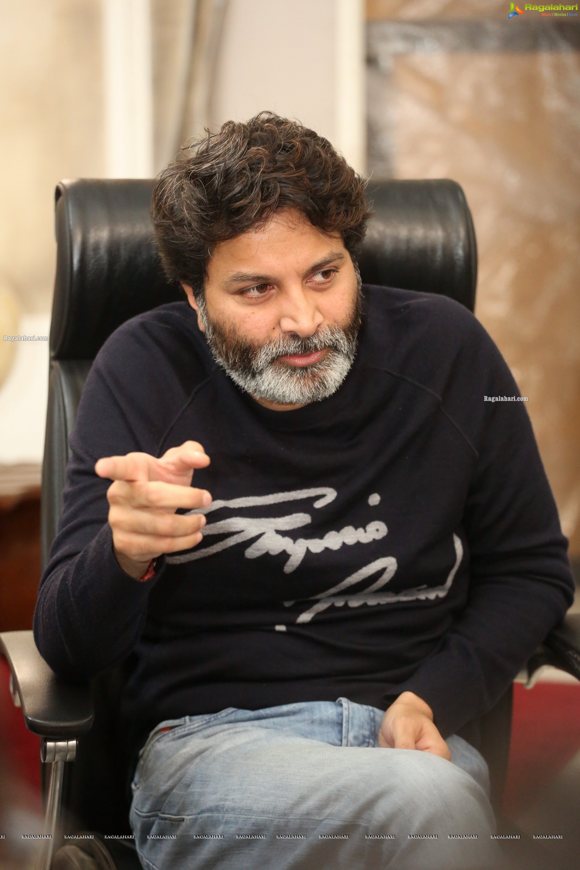 Trivikram Srinivas at Ala Vaikuntapuramlo Press Meet