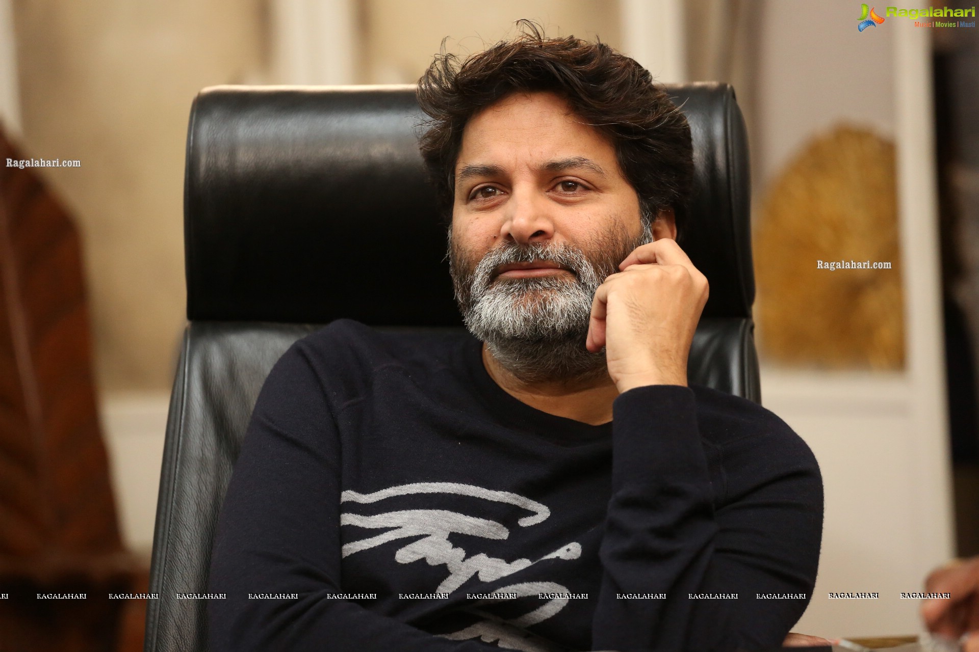 Trivikram Srinivas at Ala Vaikuntapuramlo Press Meet