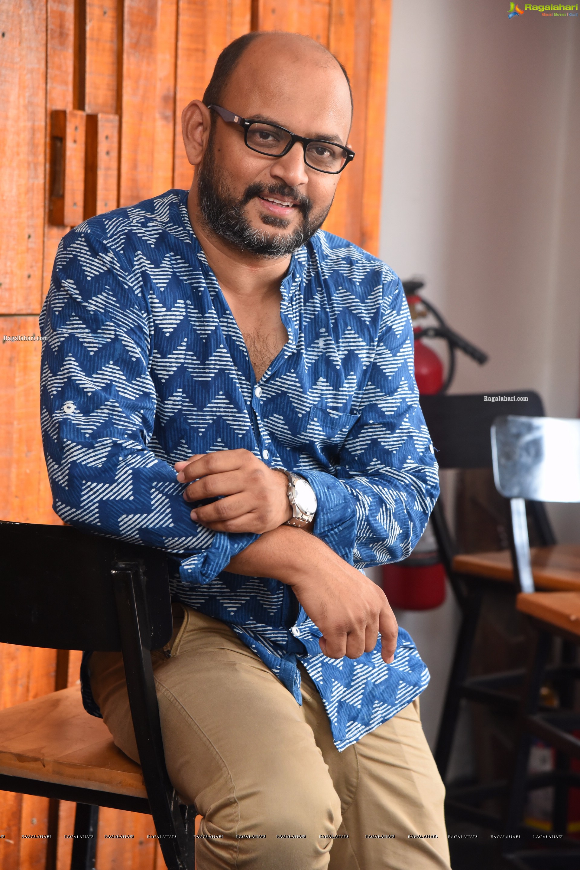 VI Anand at Disco Raja Movie Interview