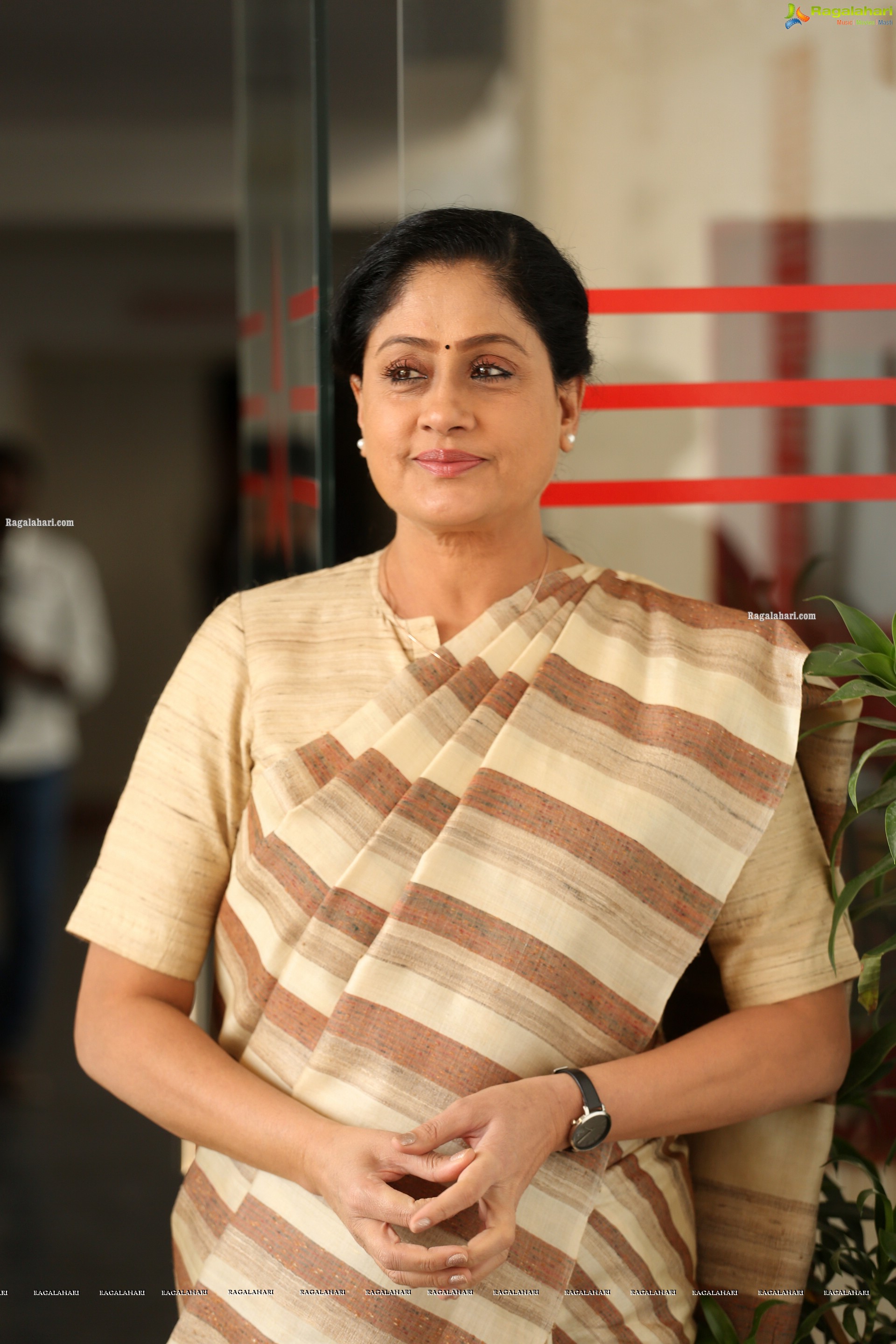 Vijayashanti @ Sarileru Neekevvaru Interview - HD Gallery