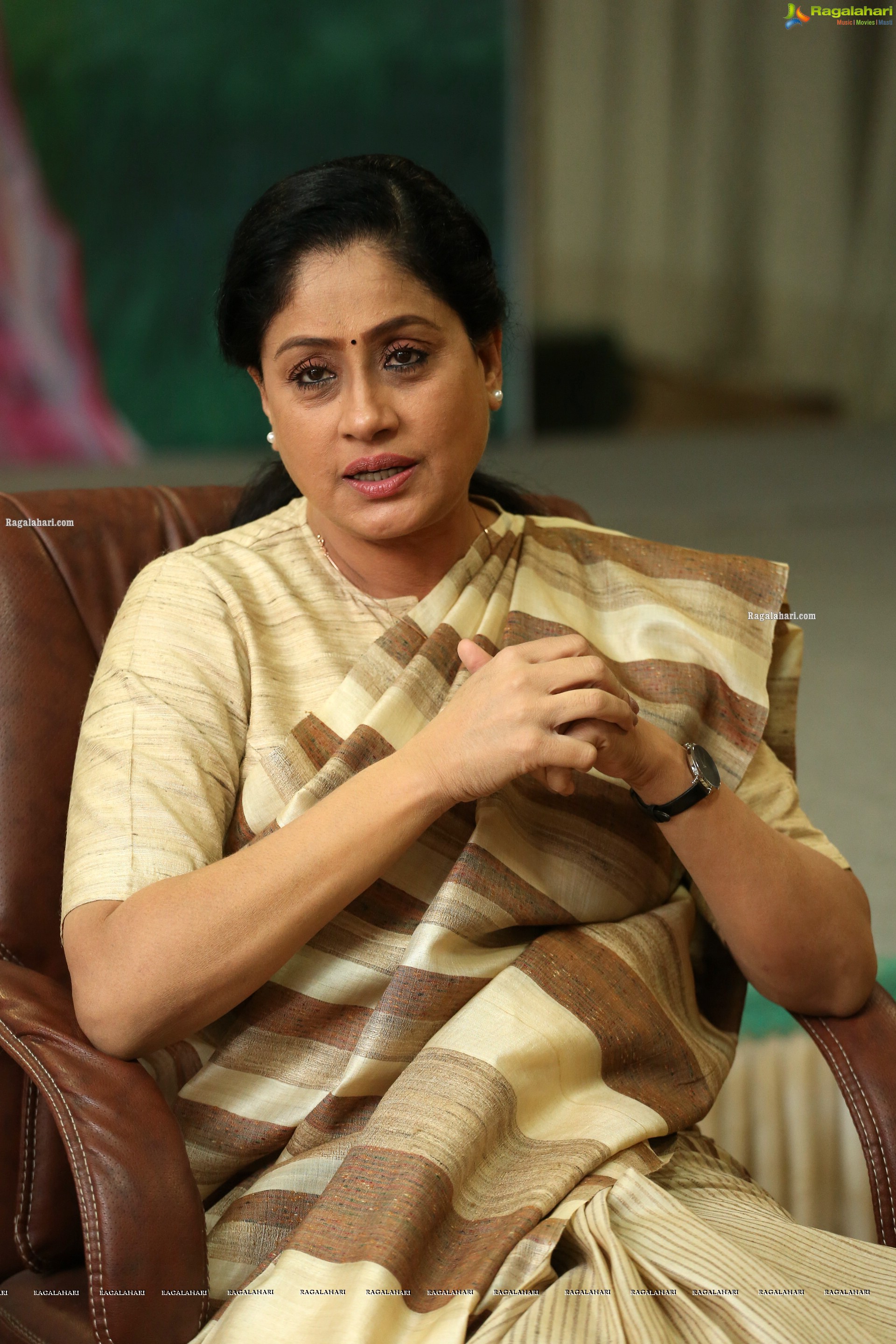 Vijayashanti @ Sarileru Neekevvaru Interview - HD Gallery