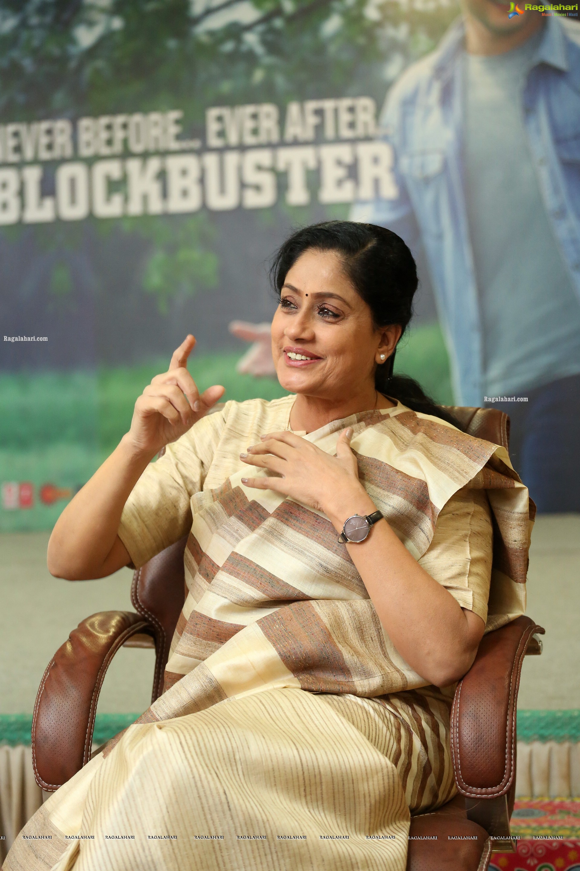 Vijayashanti @ Sarileru Neekevvaru Interview - HD Gallery