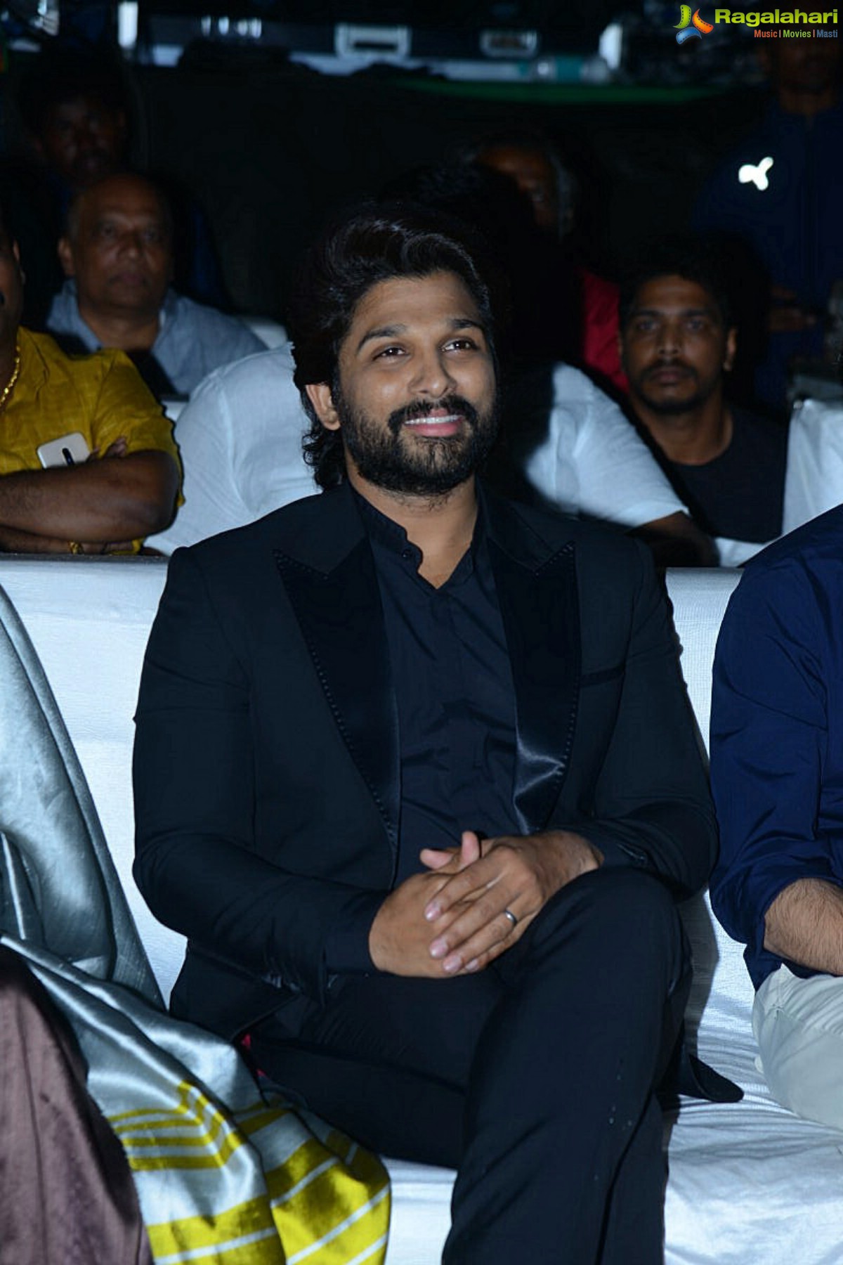 Allu Arjun at Ala Vaikunthapuramulo 2020 Sankranthi Winner Success Celebrations