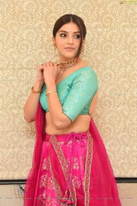 Mehrene Kaur Pirzada at Aswathama Audio Launch