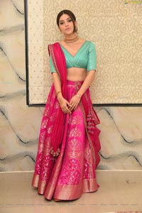 Mehrene Kaur Pirzada at Aswathama Audio Launch