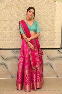 Mehrene Kaur Pirzada at Aswathama Audio Launch