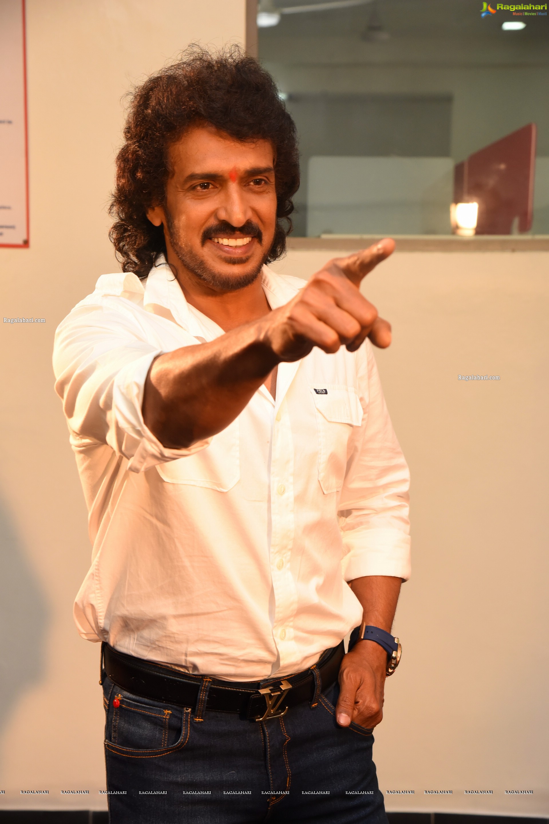 Upendra at Kabza Movie Muhurat