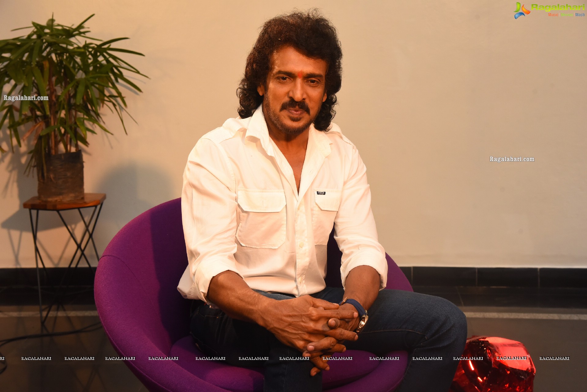 Upendra at Kabza Movie Muhurat