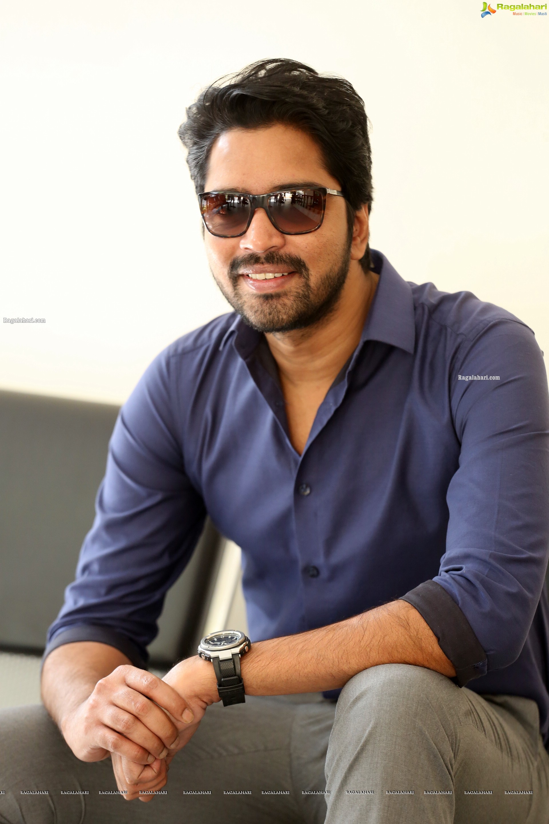 Allari Naresh at Bangaru Bullodu Movie Interview, HD Photo Gallery