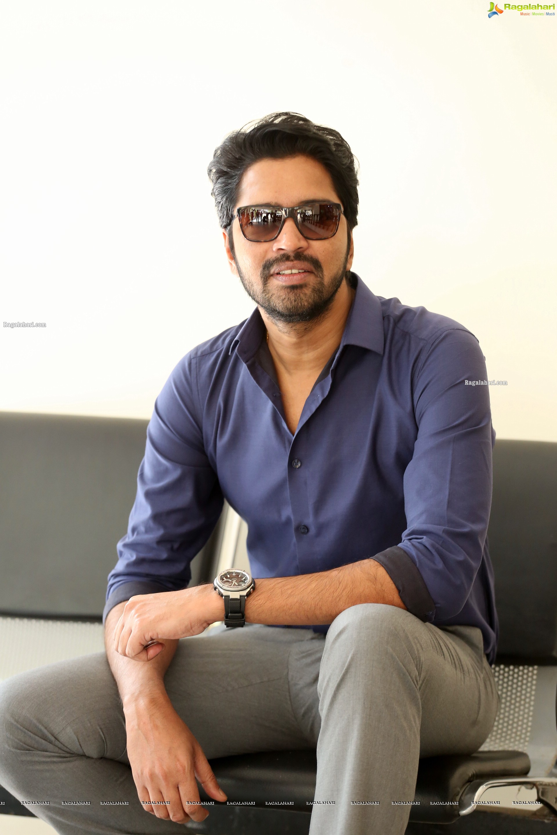 Allari Naresh at Bangaru Bullodu Movie Interview, HD Photo Gallery