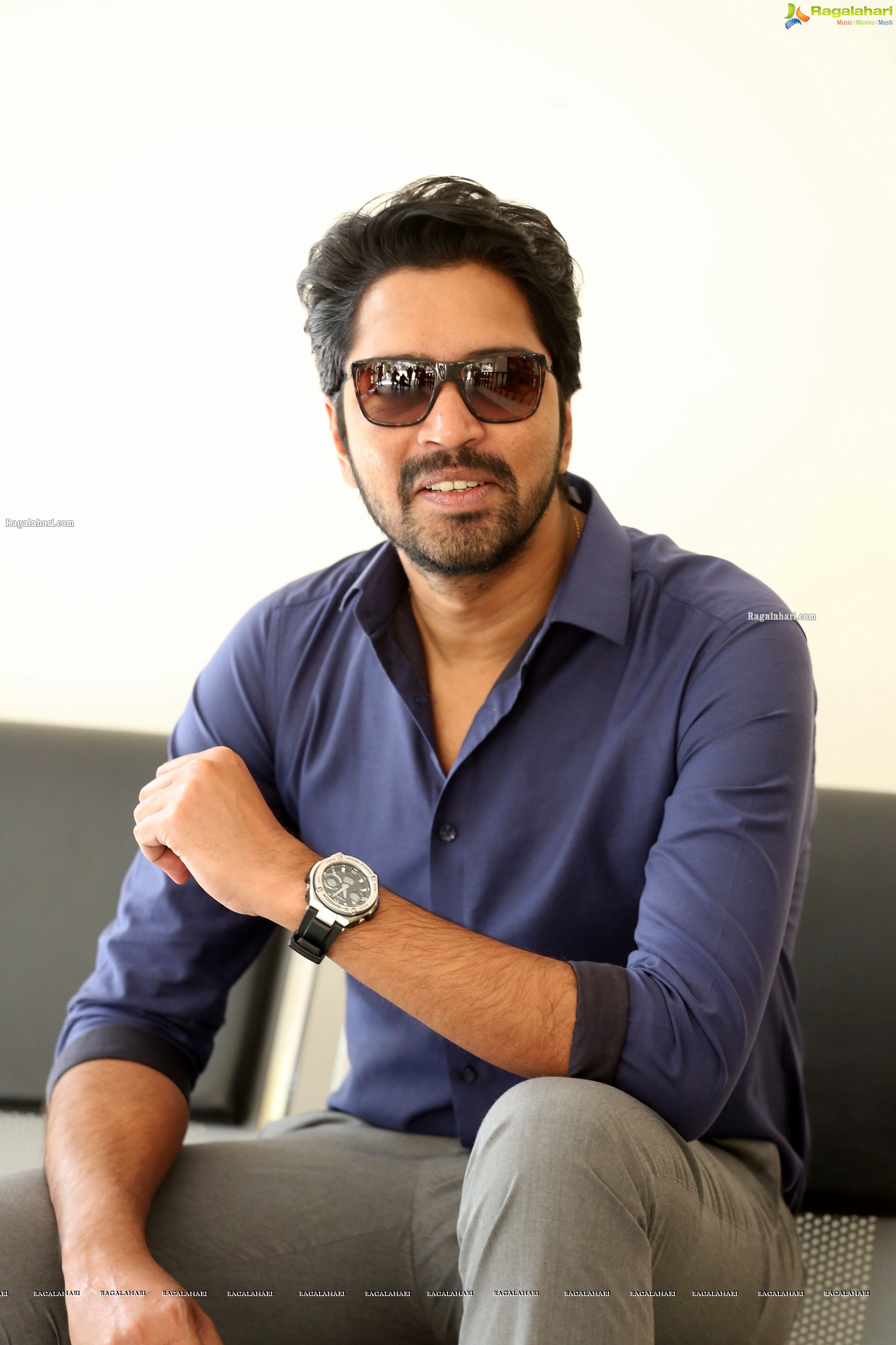 Allari Naresh at Bangaru Bullodu Movie Interview, HD Photo Gallery