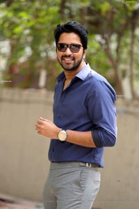 Allari Naresh at Bangaru Bullodu Movie Interview