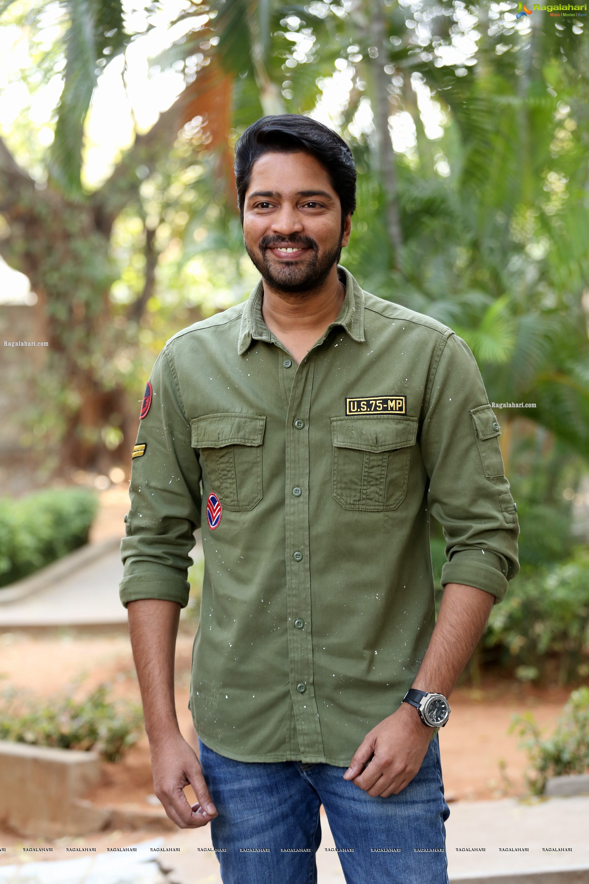 Allari Naresh at Bangaru Bullodu Trailer Launch, HD Photo Gallery