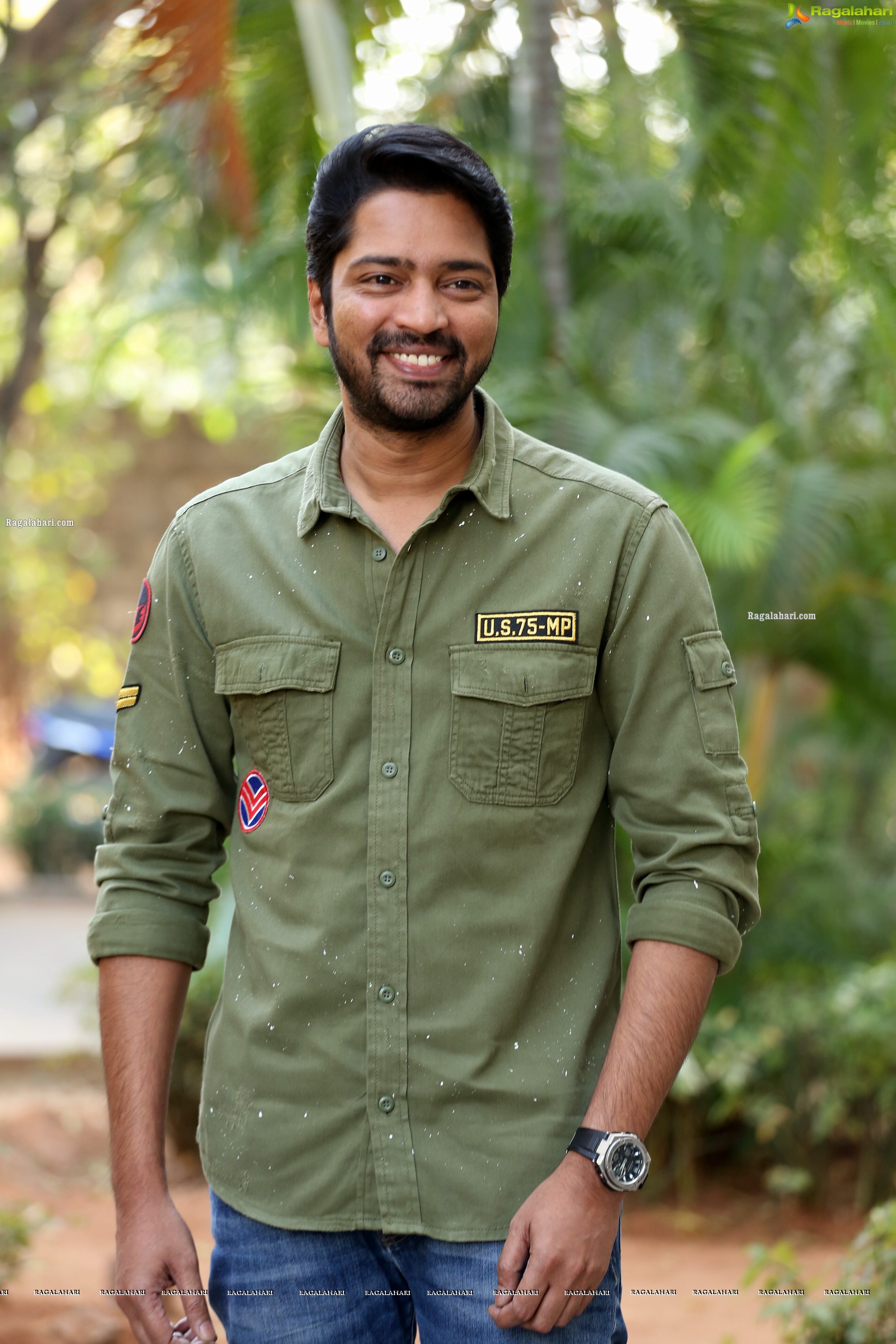 Allari Naresh at Bangaru Bullodu Trailer Launch, HD Photo Gallery