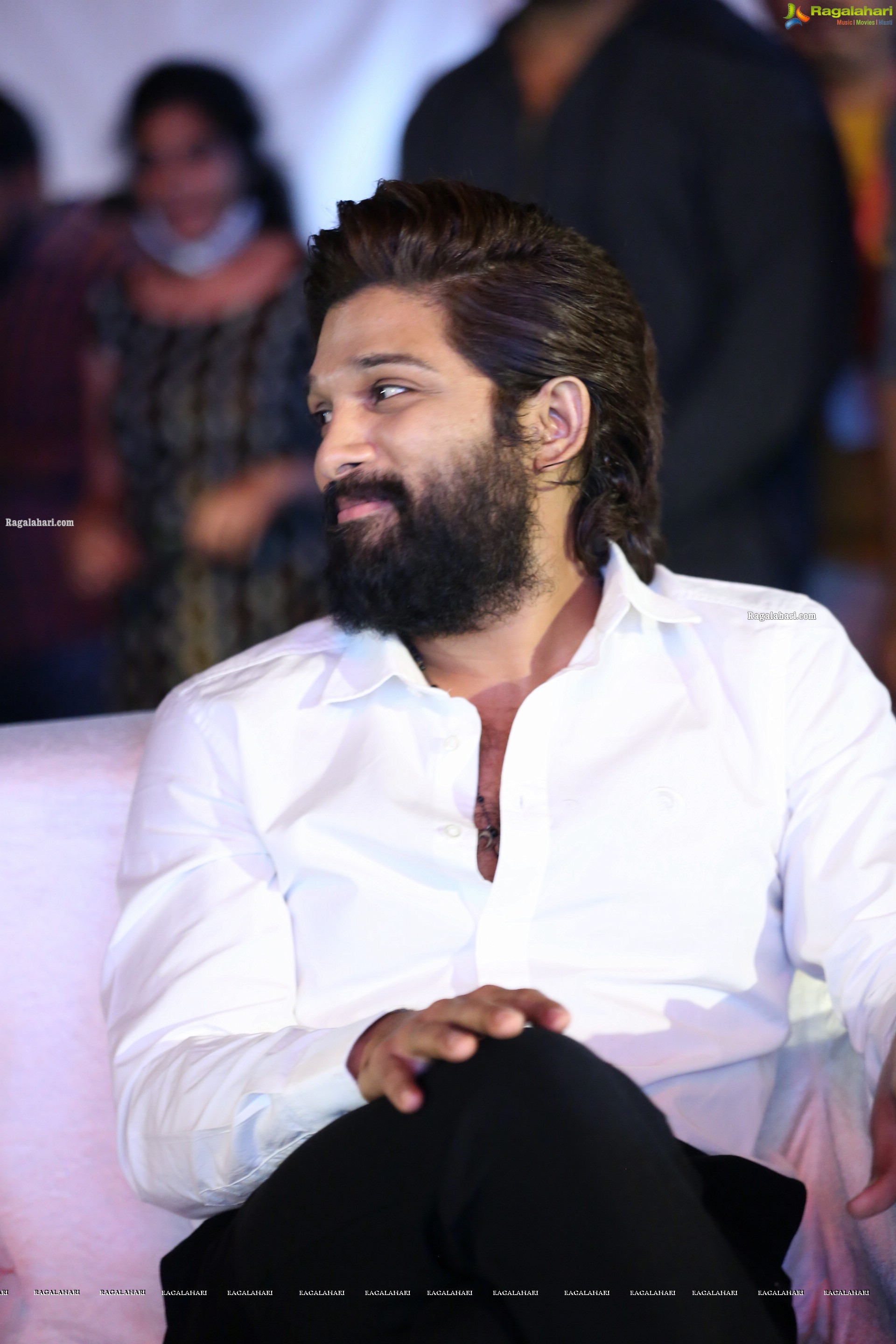 Allu Arjun at Ala Vaikunthapurramuloo Reunion Bash, HD Photo Gallery