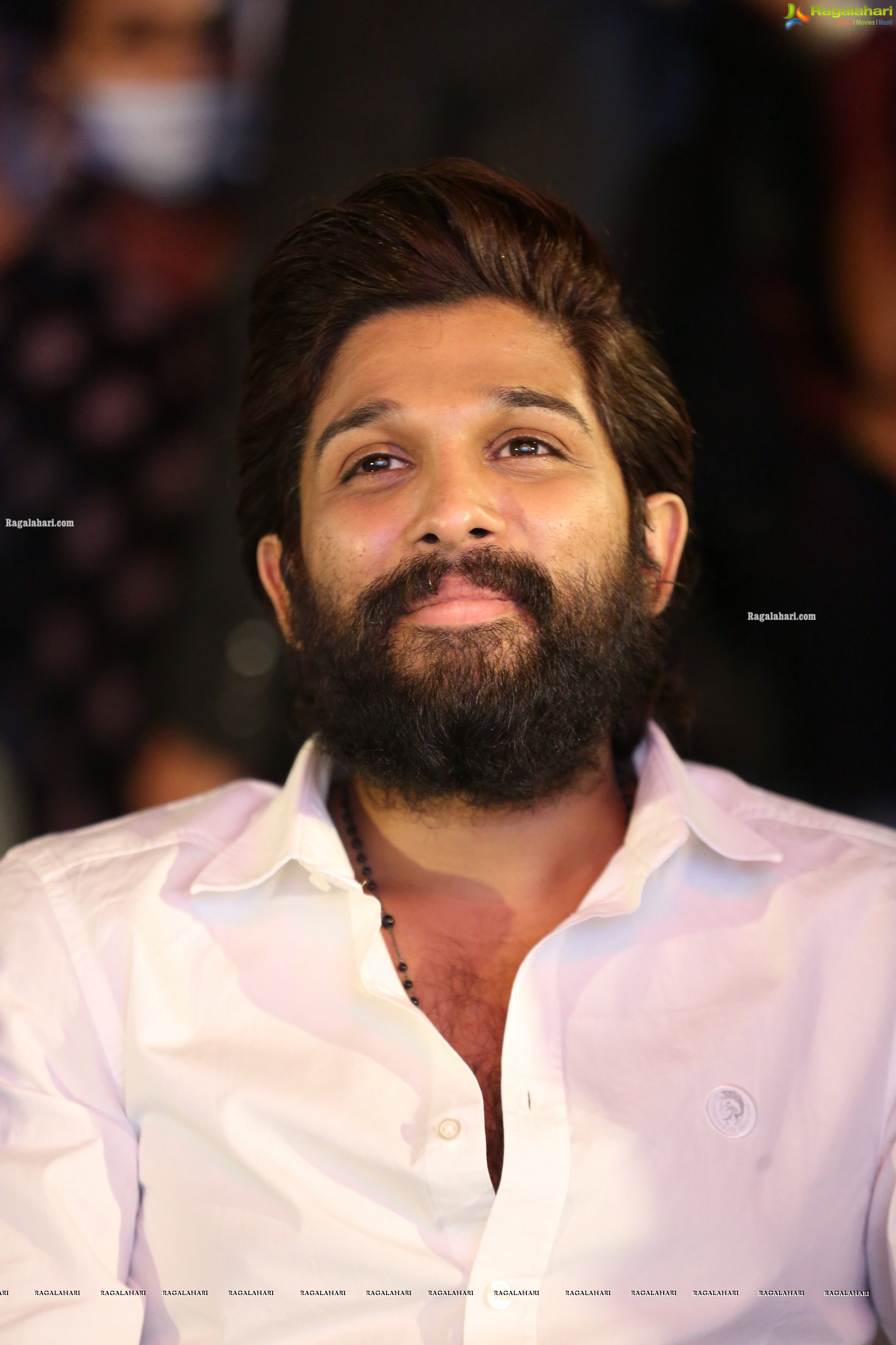 Allu Arjun at Ala Vaikunthapurramuloo Reunion Bash, HD Photo Gallery