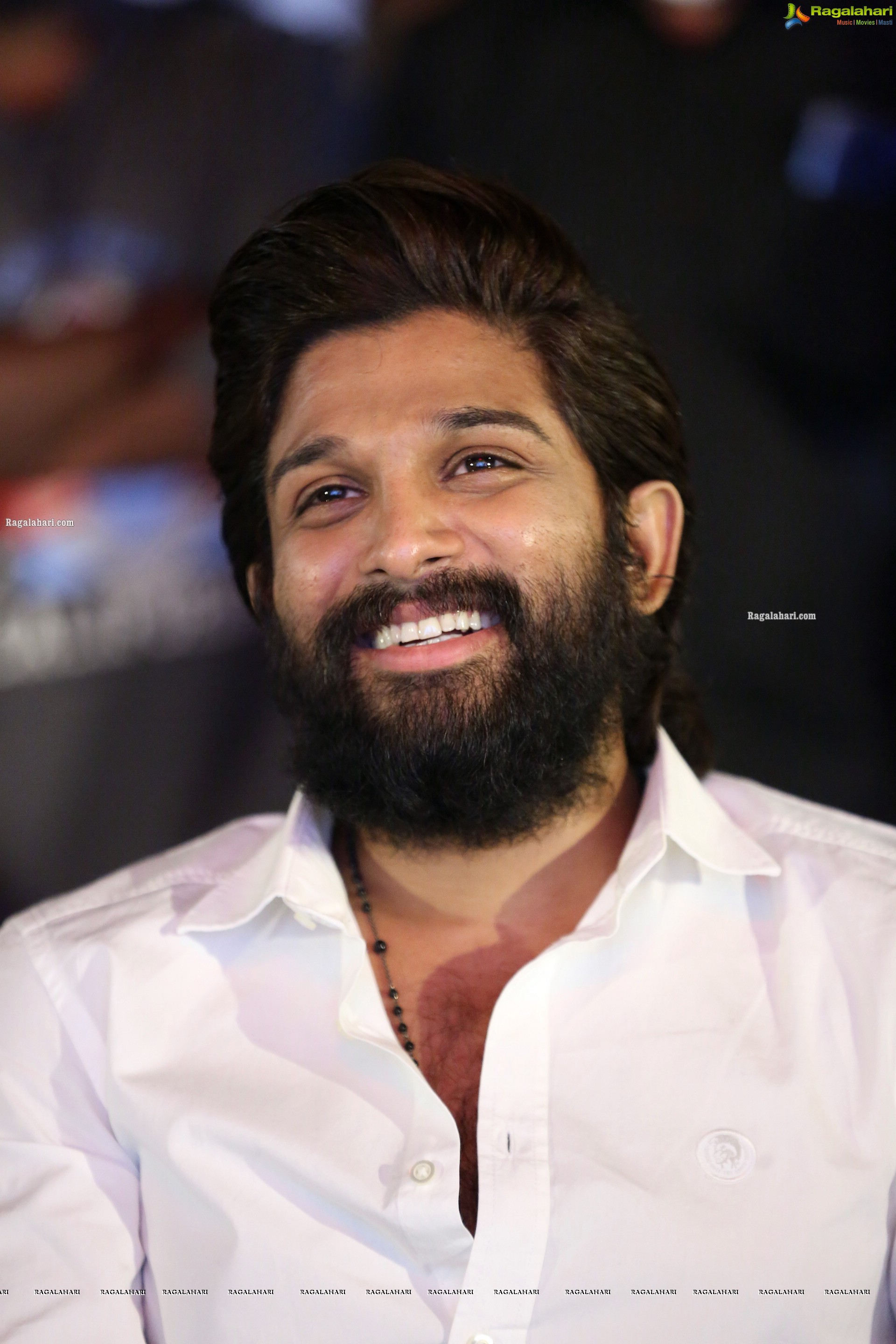 Allu Arjun at Ala Vaikunthapurramuloo Reunion Bash, HD Photo Gallery