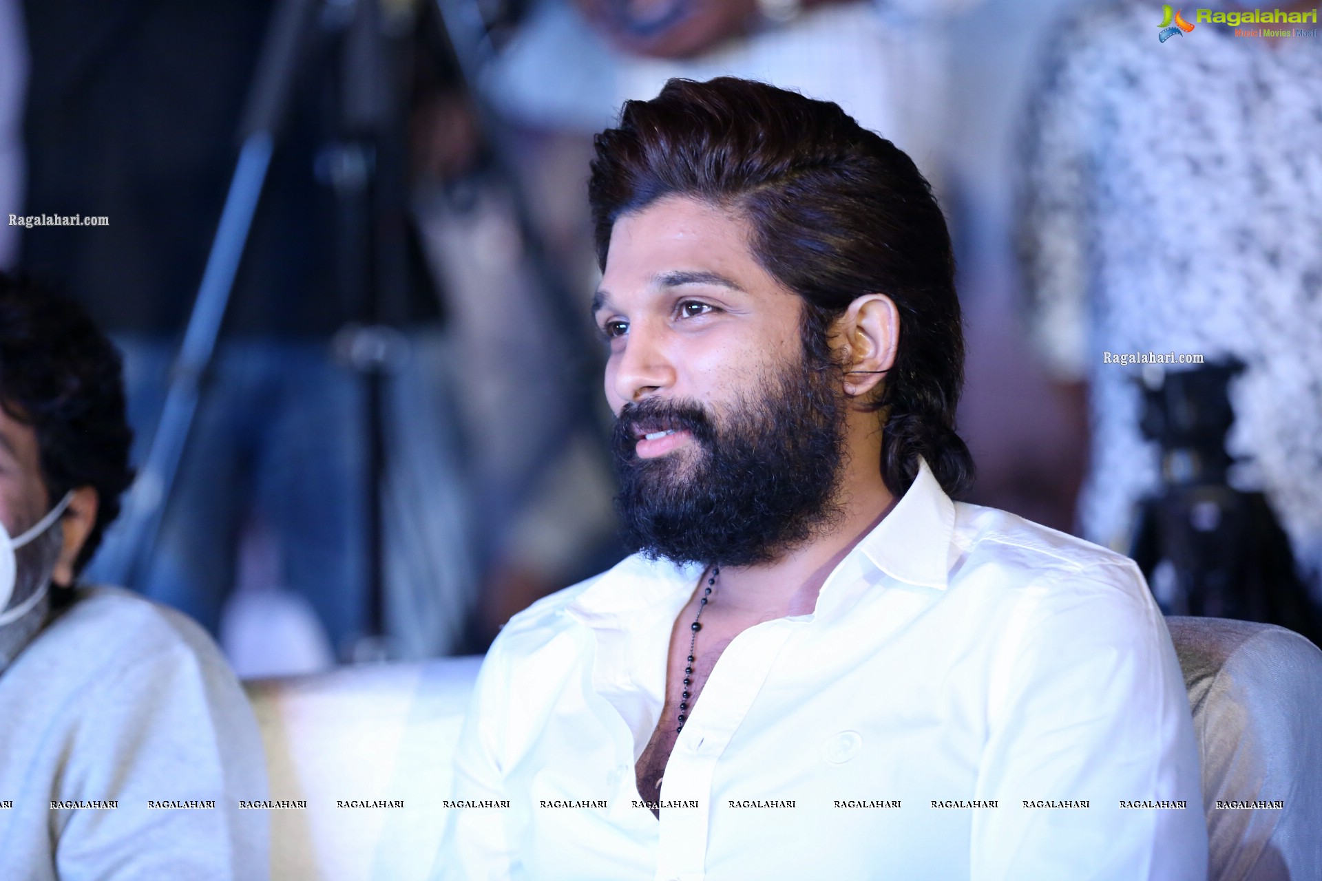 Allu Arjun at Ala Vaikunthapurramuloo Reunion Bash, HD Photo Gallery