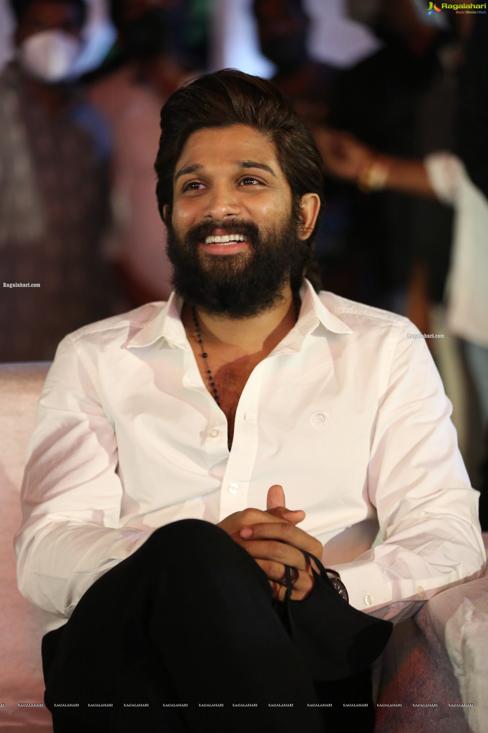 Allu Arjun at Ala Vaikunthapurramuloo Reunion Bash, HD Photo Gallery