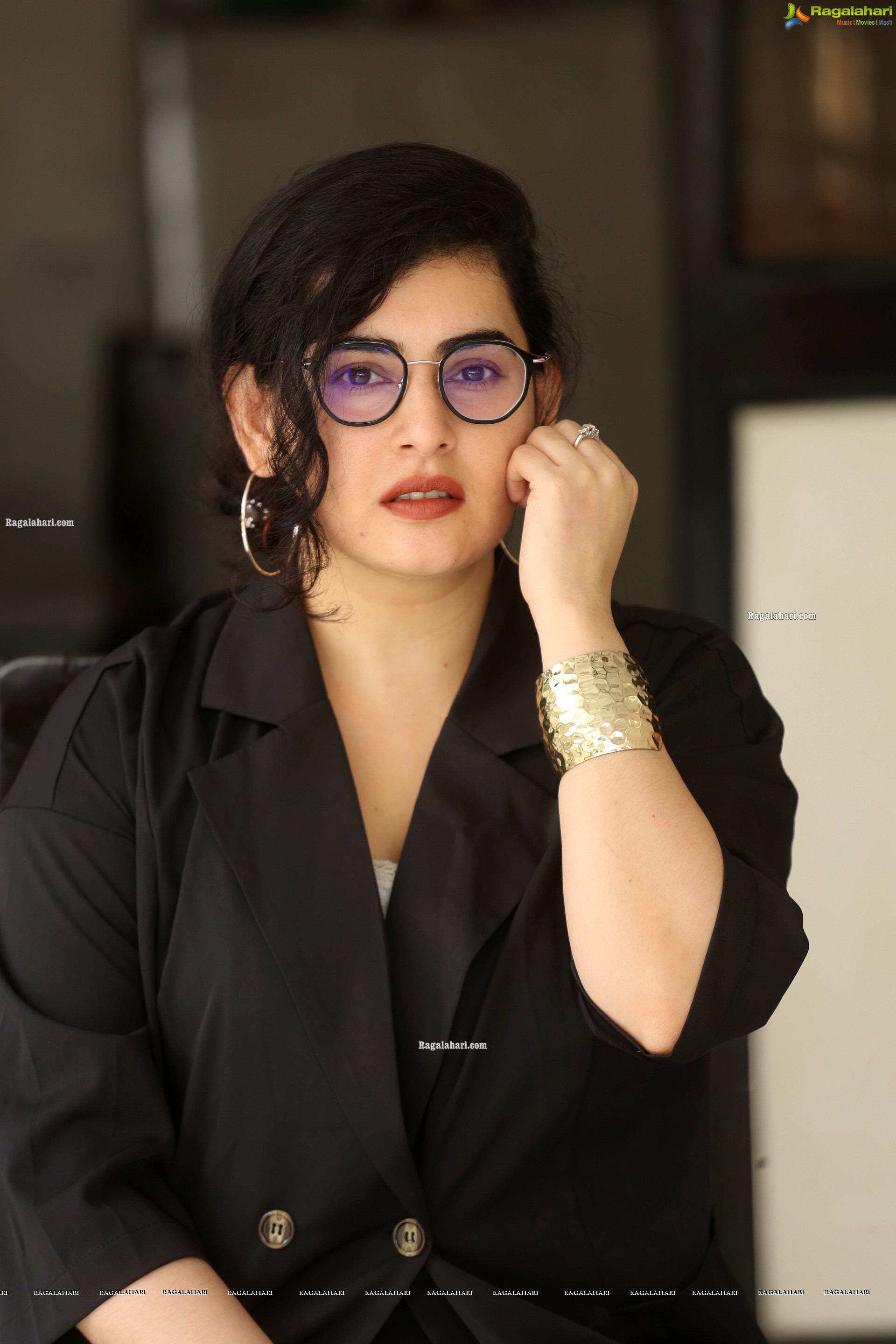 Archana Shastry at Annapurnamma Gari Manavadu Movie Interview, HD Photo Gallery