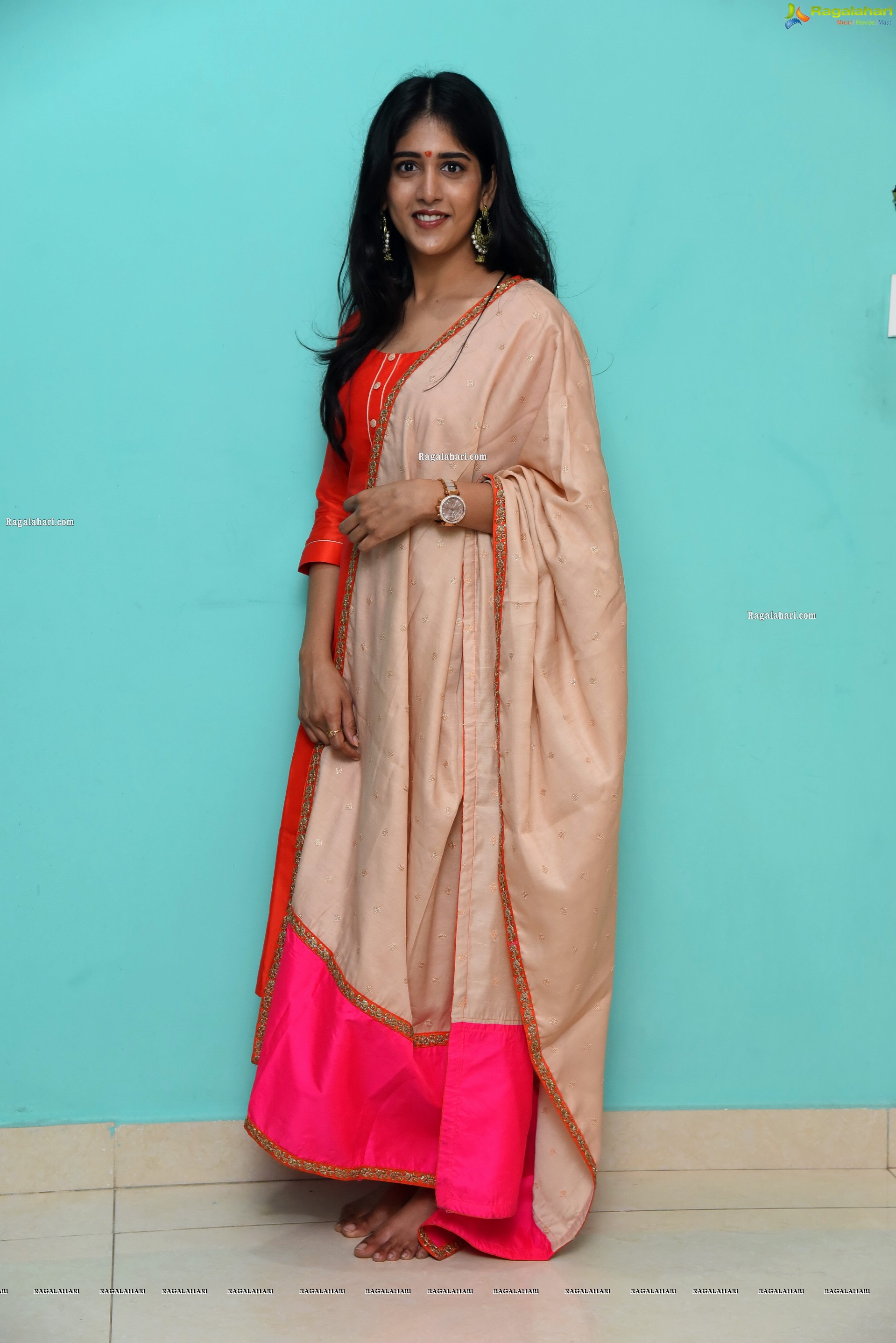 Chandini Chowdary at Sammathame Movie Opening, HD Photo Gallery