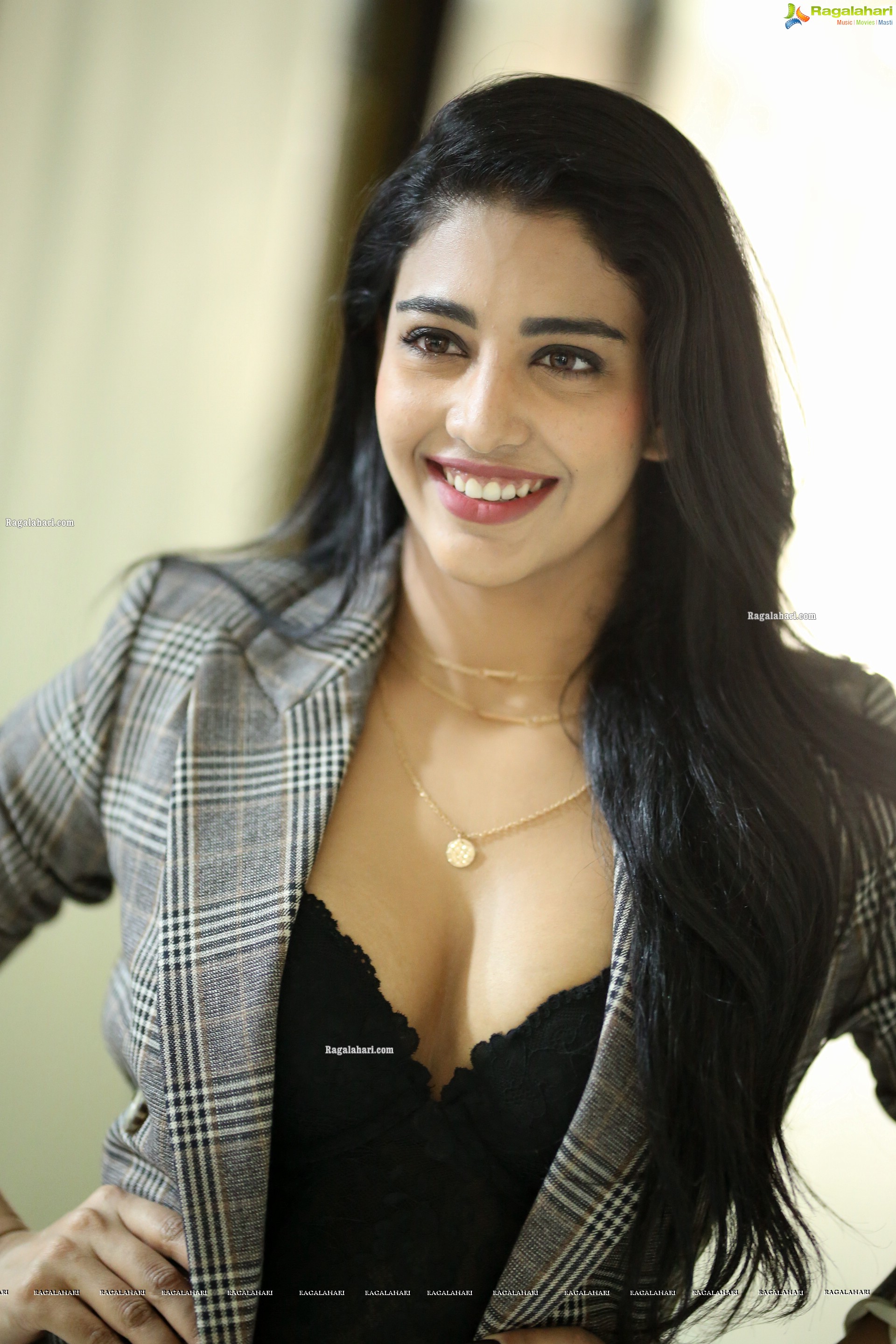 Daksha Nagarkar at Zombie Reddy Movie Interview, HD Photo Gallery