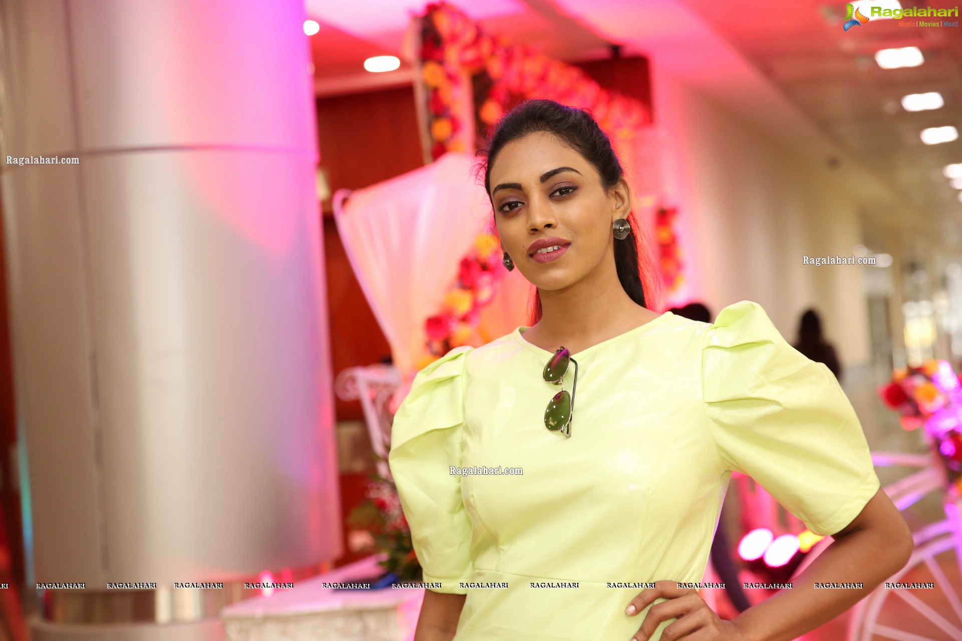 Kamakshi Bhaskarla In Pastel Yellow Dress, HD Photo Gallery