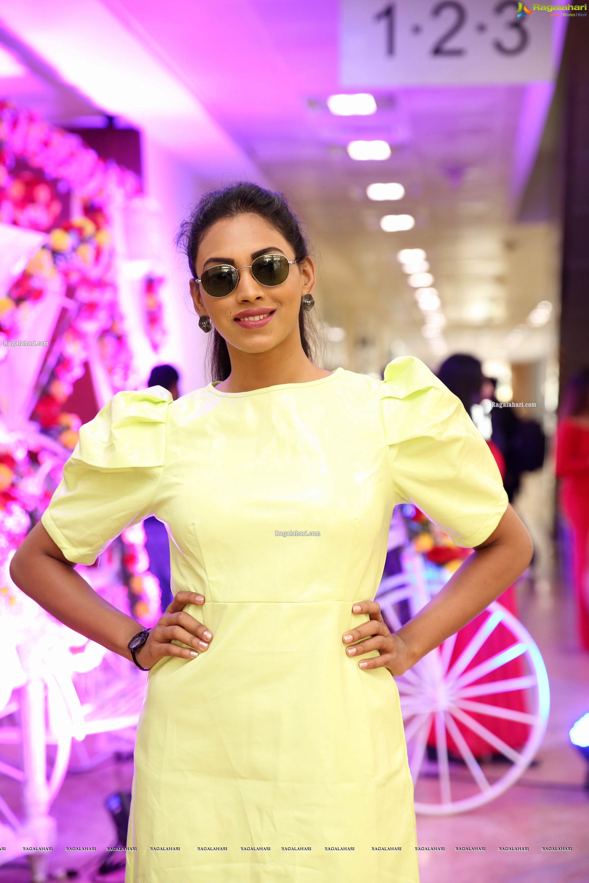 Kamakshi Bhaskarla In Pastel Yellow Dress, HD Photo Gallery