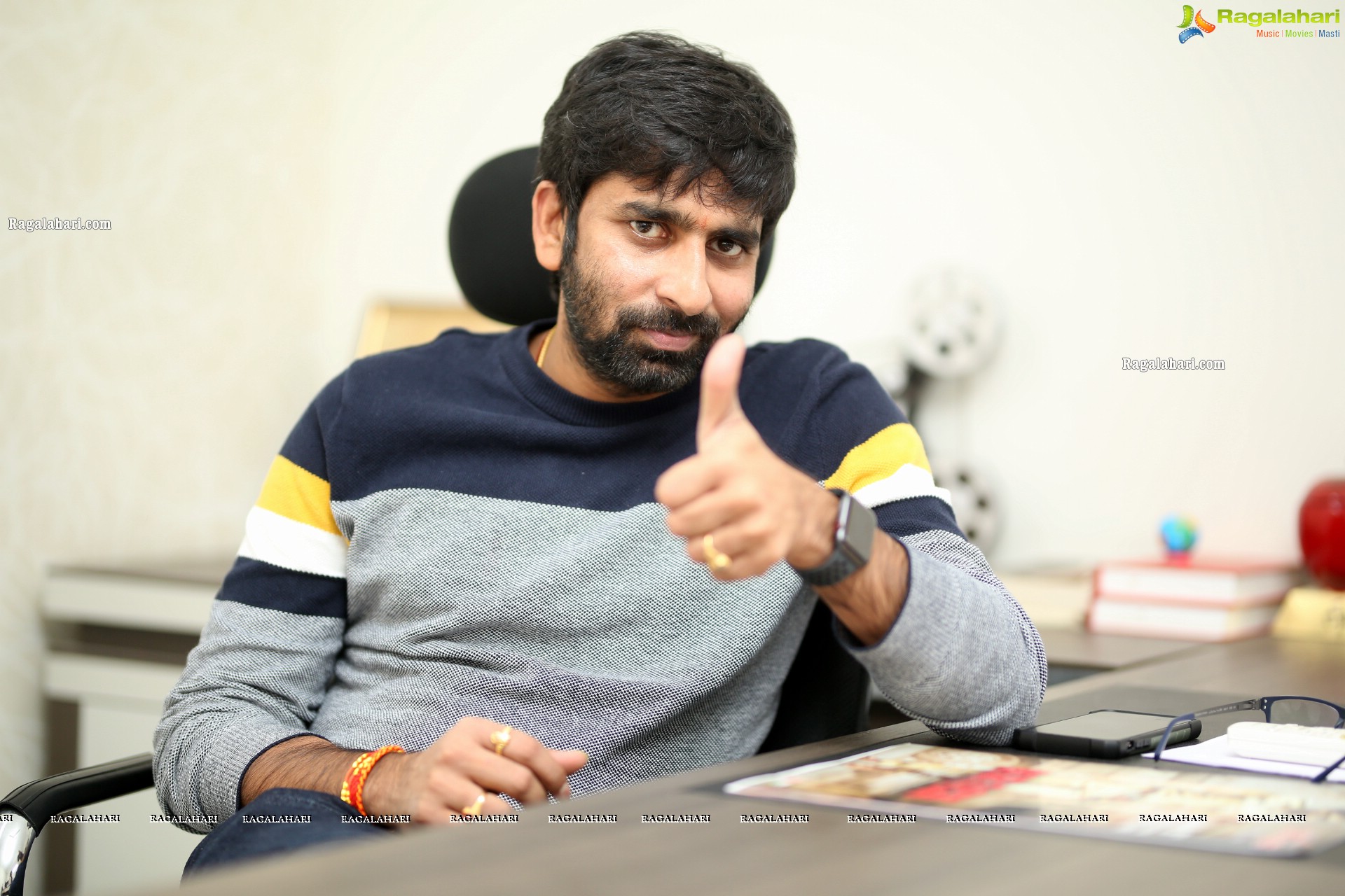 Gopichand Malineni at Krack Movie Interview, HD Photo Gallery