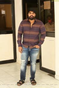 Mangam Srinivas at Pranavam Movie Press Meet