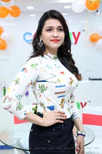 Mannara Chopra at Xiaomi Mi 10i Smartphone Launch