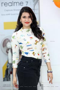 Mannara Chopra at Xiaomi Mi 10i Smartphone Launch