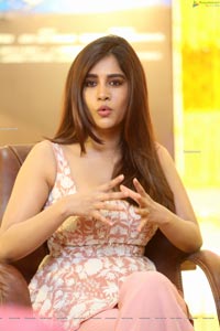 Nabha Natesh at Alludu Adhurs Movie Interview