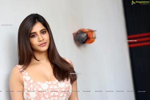 Nabha Natesh at Alludu Adhurs Movie Interview