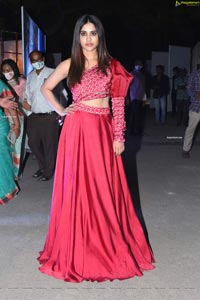 Nabha Natesh at Alludu Adhurs Movie Pre-Release Event