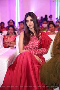 Nabha Natesh at Alludu Adhurs Movie Pre-Release Event