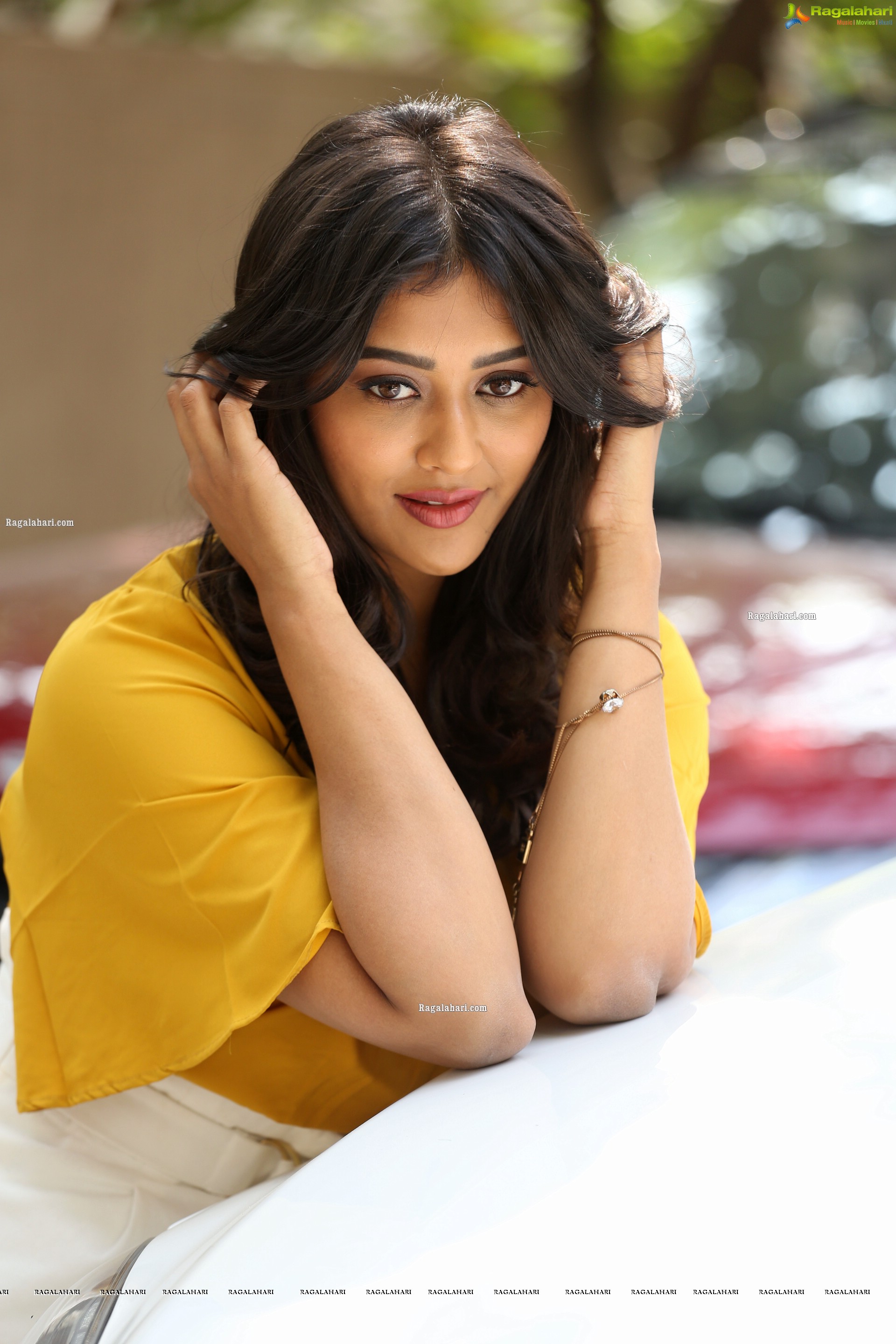 Pooja Jhaveri at Bangaru Bullodu Movie Interview, HD Photo Gallery