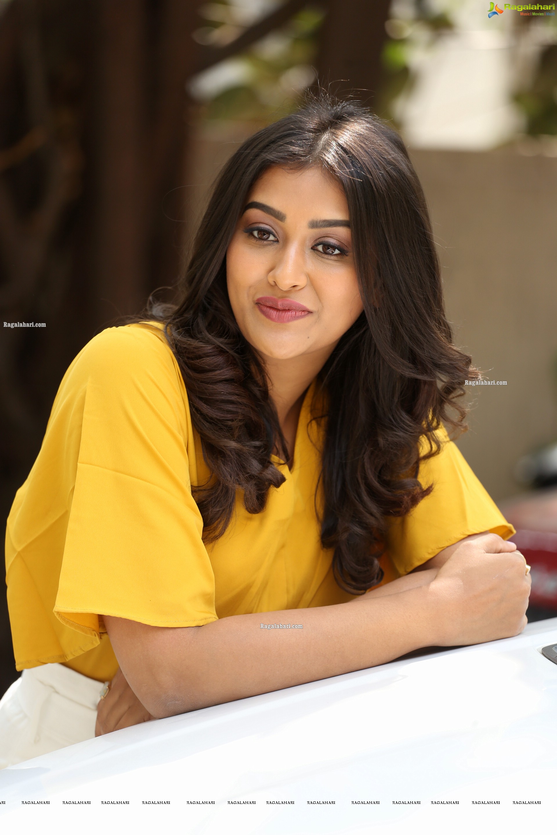 Pooja Jhaveri at Bangaru Bullodu Movie Interview, HD Photo Gallery